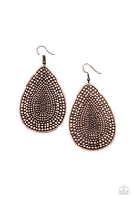 Load image into Gallery viewer, Artisan Adornment - Copper - Paparazzi - Earrings
