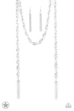 Load image into Gallery viewer, SCARFed for Attention - Silver - Paparazzi - Necklace
