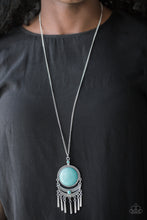 Load image into Gallery viewer, Rural Rustler - Blue - Paparazzi - Necklace
