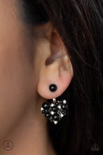 Load image into Gallery viewer, Star-Studded Success - Black- Paparazzi - Earrings
