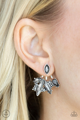 Deco Dynamite - Silver - Paparazzi - Earrings