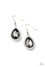 Load image into Gallery viewer, Dripping With Drama - Silver - Paparazzi - Earrings
