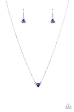 Load image into Gallery viewer, Downright Dainty - Blue - Paparazzi - Necklace
