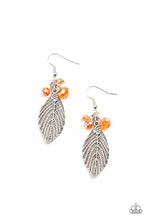 Load image into Gallery viewer, LEAF It To Fate - Orange - Paparazzi - Earrings
