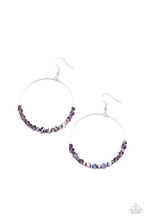 Load image into Gallery viewer, Glimmering Go-Getter - Purple - Paparazzi - Earrings
