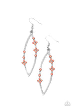 Load image into Gallery viewer, Flowery Finesse - Orange - Paparazzi - Earrings
