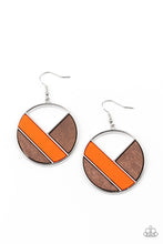 Load image into Gallery viewer, Dont Be MODest - Orange -  Paparazzi - Earrings
