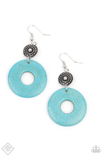 Load image into Gallery viewer, Earthy Epicenter - Blue - Paparazzi - Earrings
