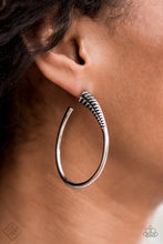 Load image into Gallery viewer, Fully Loaded - Silver - Paparazzi - Earrings
