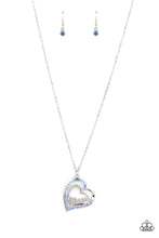 Load image into Gallery viewer, A Mothers Heart - Blue - Paparazzi - Necklace
