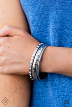 Load image into Gallery viewer, Confidently Curvaceous - White - Paparazzi - 3 Bracelets
