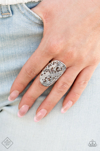 Pier Paradise - Silver - Paparazzi - Ring