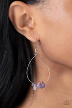 Load image into Gallery viewer, South Beach Serenity - Purple - Paparazzi - Earrings
