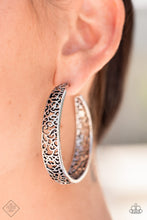 Load image into Gallery viewer, Garden for Two - Silver - Paparazzi - Earrings
